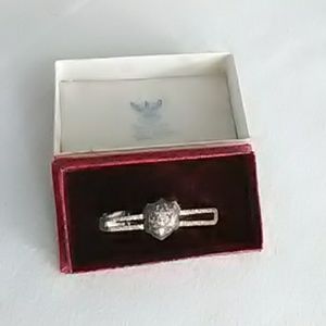 Vintage Thai Nakon Sterling Silver Tie Clasp